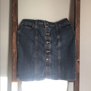 Jean skirt